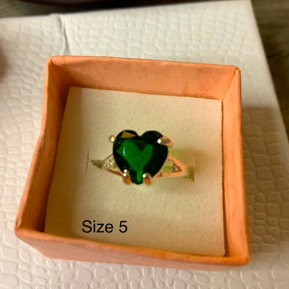 Silver plated ring